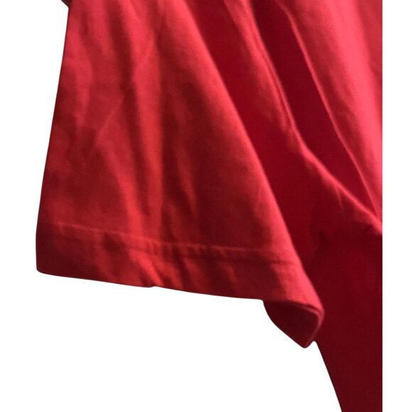 P. Diddy Sean John Red 100% Cotton 2XL Mens V Neck Logo Tshirt EST 1998 NWT - Picture 12 of 15